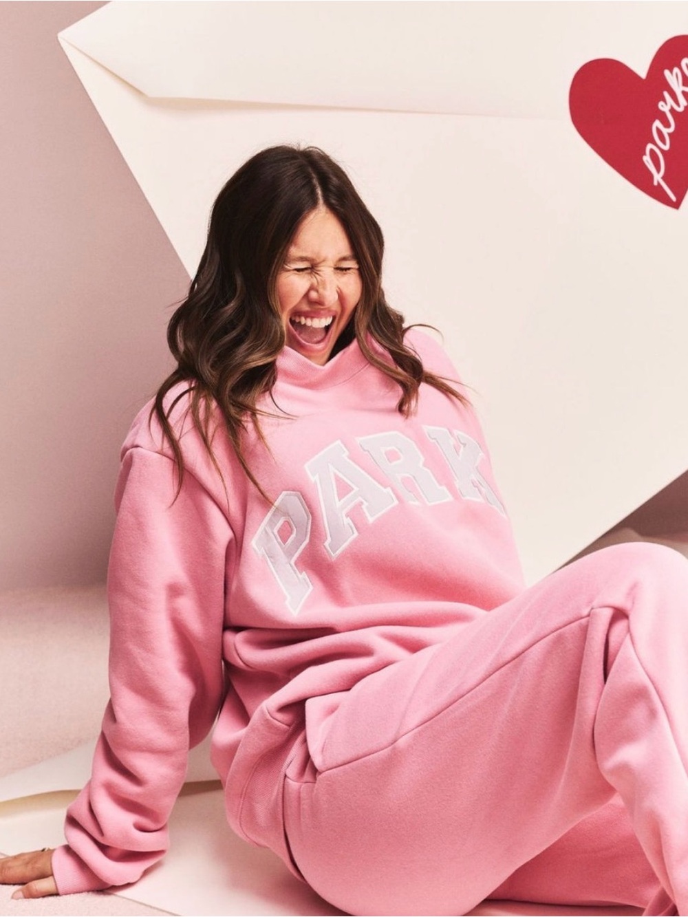 Parke straight leg sweatpants - Blush - Picture 2 of 3